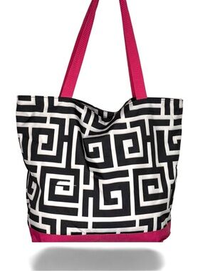 Fashion Zip Top Soft Roomy Tote/Shopper - NWOT